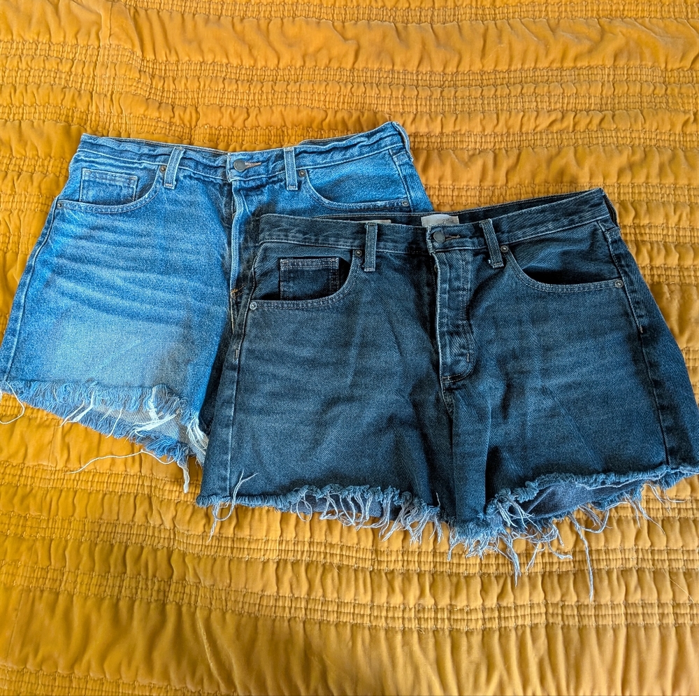 Universal Thread 90s Baggy Denim Shorts (2 Pairs Size 10)